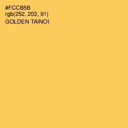 #FCCB5B - Golden Tainoi Color Image